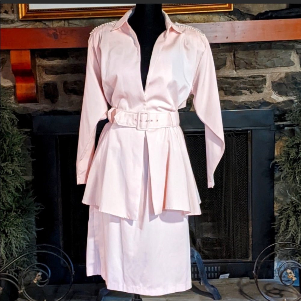 1980's peplum skirt set Dolly Parton costume